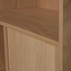 WOOOD Modulair bovenkast 77 cm eiken naturel mat