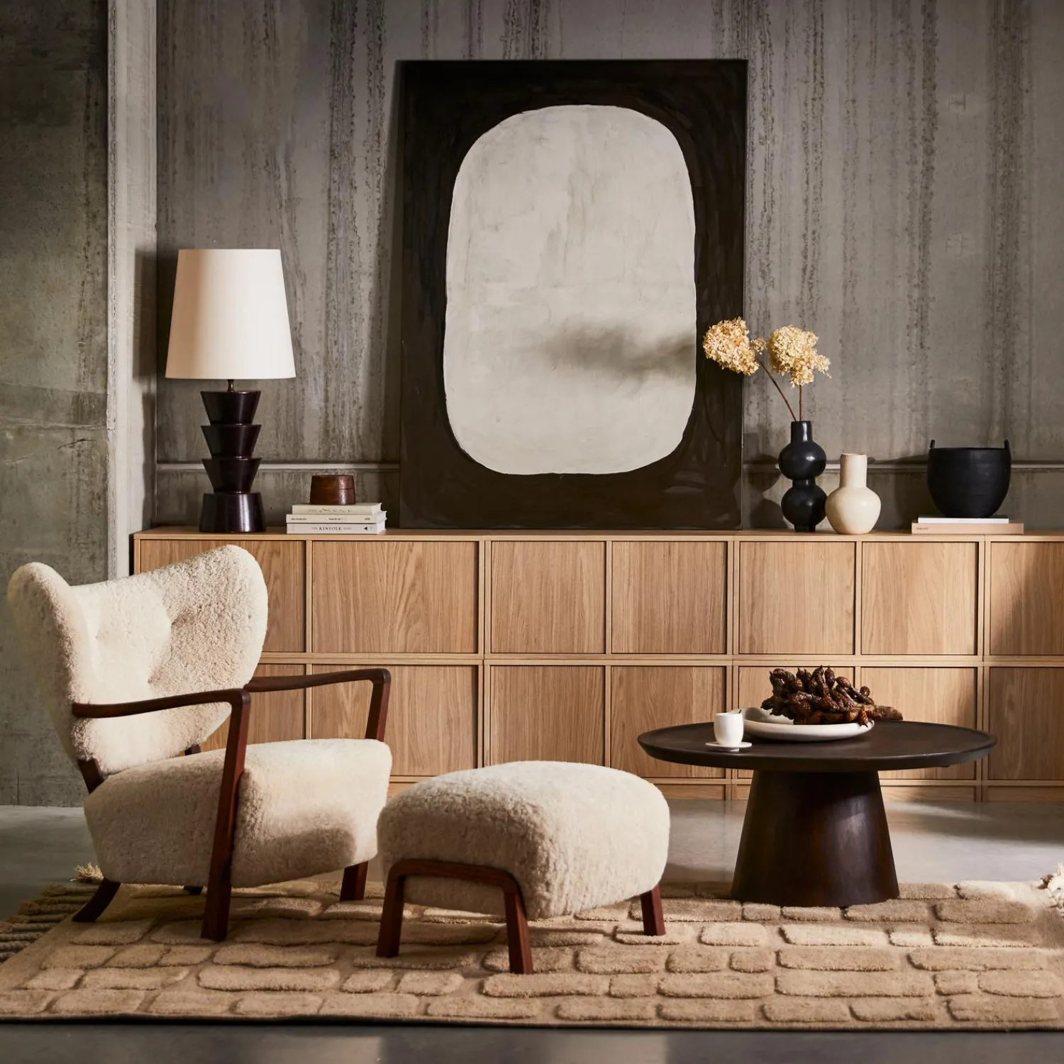 Sale WOOOD Modulair onderkast 110 cm eiken naturel mat