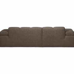 Clearance WOOOD Mojo chaise longue bank links bouclé Bruin melange