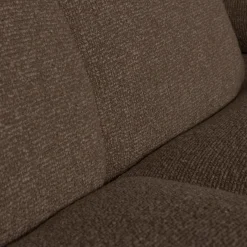 Clearance WOOOD Mojo chaise longue bank links bouclé Bruin melange