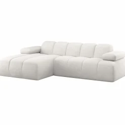 Outlet WOOOD Mojo chaise longue bank links wollig Ecru