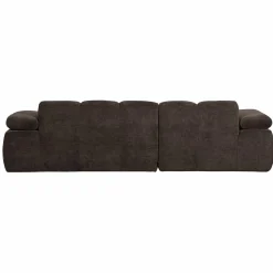 WOOOD Mojo chaise longue bank links ribstof Bruin