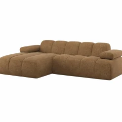 Online WOOOD Mojo chaise longue bank links wollig Honinggeel