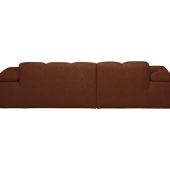 Sale WOOOD Mojo chaise longue bank links bouclé Roestbruin melange
