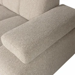 New WOOOD Mojo chaise longue bank links bouclé Beige melange