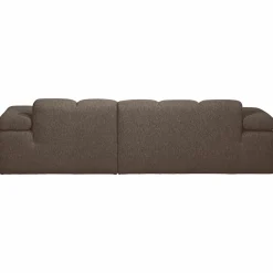 New WOOOD Mojo chaise longue bank rechts bouclé Bruin melange