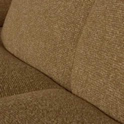 Sale WOOOD Mojo chaise longue bank rechts bouclé geel bruin melange Geel/bruin melange