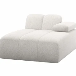 Discount WOOOD Mojo chaise longue element rechts wollig Ecru