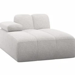 Sale WOOOD Mojo chaise longue element links bouclé ecru melange