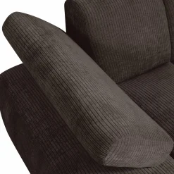 Sale WOOOD Mojo chaise longue element links ribstof Bruin