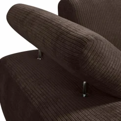 Sale WOOOD Mojo chaise longue element links ribstof Bruin
