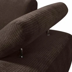 Best WOOOD Mojo chaise longue element rechts ribstof Bruin