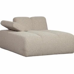 WOOOD Mojo chaise longue element links bouclé Beige melange