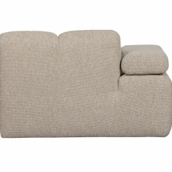 WOOOD Mojo chaise longue element links bouclé Beige melange