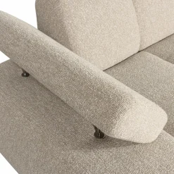 WOOOD Mojo chaise longue element links bouclé Beige melange
