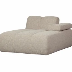 Hot WOOOD Mojo chaise longue element rechts bouclé Beige melange
