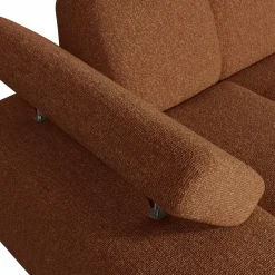 Online WOOOD Mojo chaise longue element links bouclé Roestbruin melange