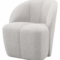 Online WOOOD Mojo draaifauteuil bouclé Ecru melange