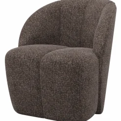 Outlet WOOOD Mojo draaifauteuil wollig Bruin