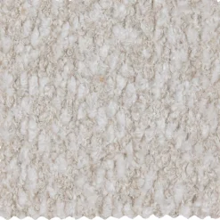 Clearance WOOOD Mojo eetbankje 84 cm met rugleuning wollig Ecru