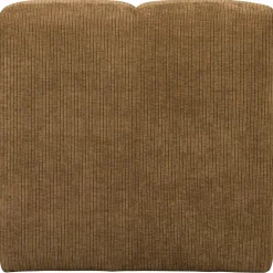 Discount WOOOD Mojo eetbankje 84 cm met rugleuning ribstof Honinggeel