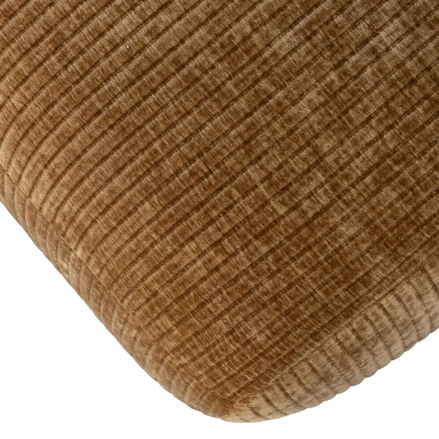 WOOOD Mojo eetbankje 164 cm ribstof Honinggeel