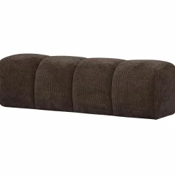 Hot WOOOD Mojo eetbankje 164 cm ribstof Bruin