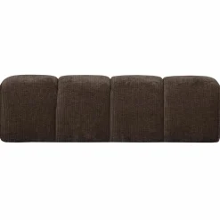 Hot WOOOD Mojo eetbankje 164 cm ribstof Bruin