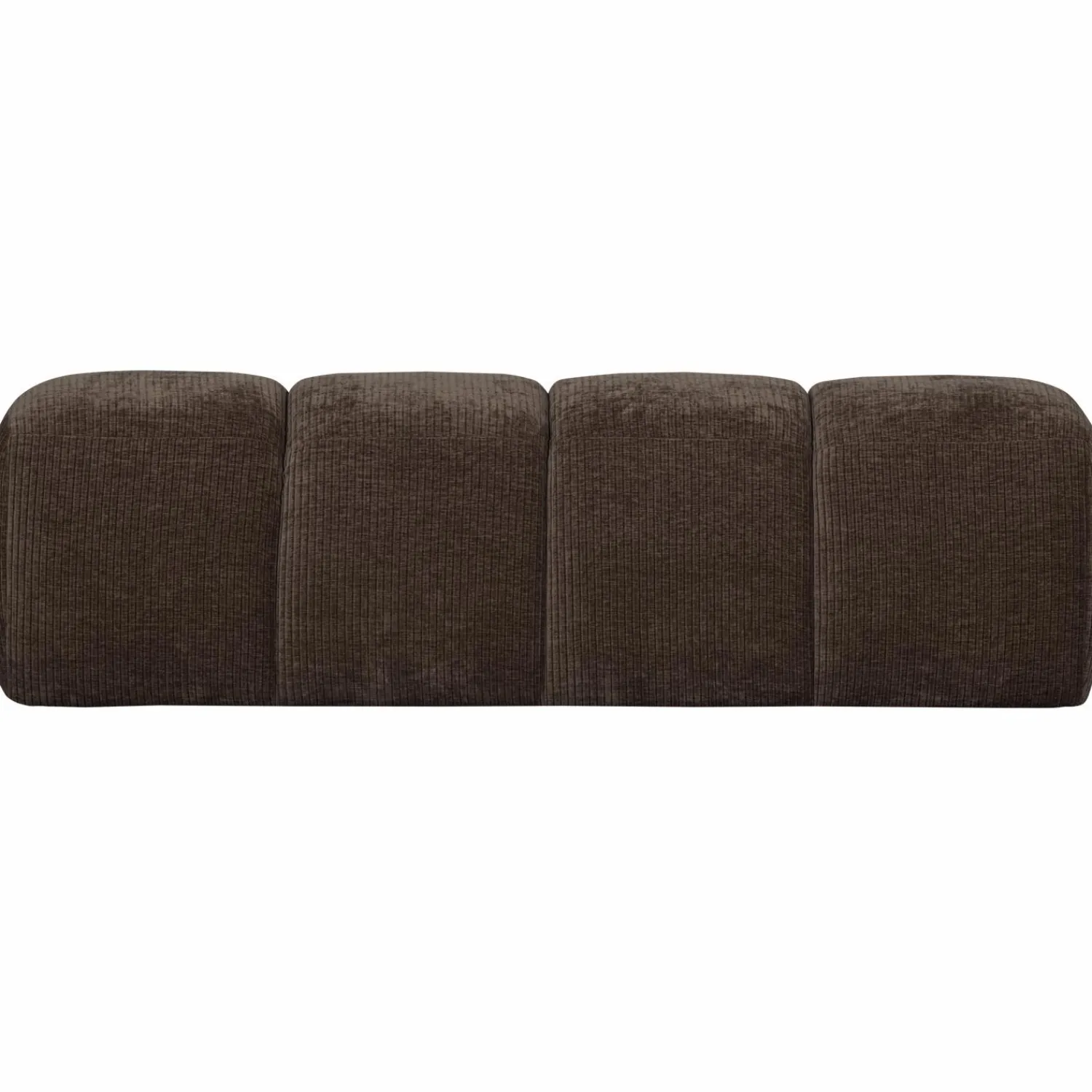 Hot WOOOD Mojo eetbankje 164 cm ribstof Bruin