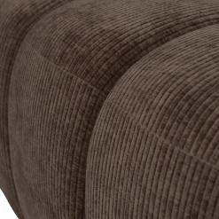 Hot WOOOD Mojo eetbankje 164 cm ribstof Bruin