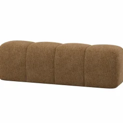 Outlet WOOOD Mojo eetbankje 164 cm wollig Honinggeel