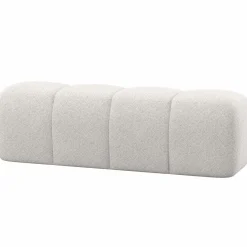 Best WOOOD Mojo eetbankje 164 cm wollig Ecru