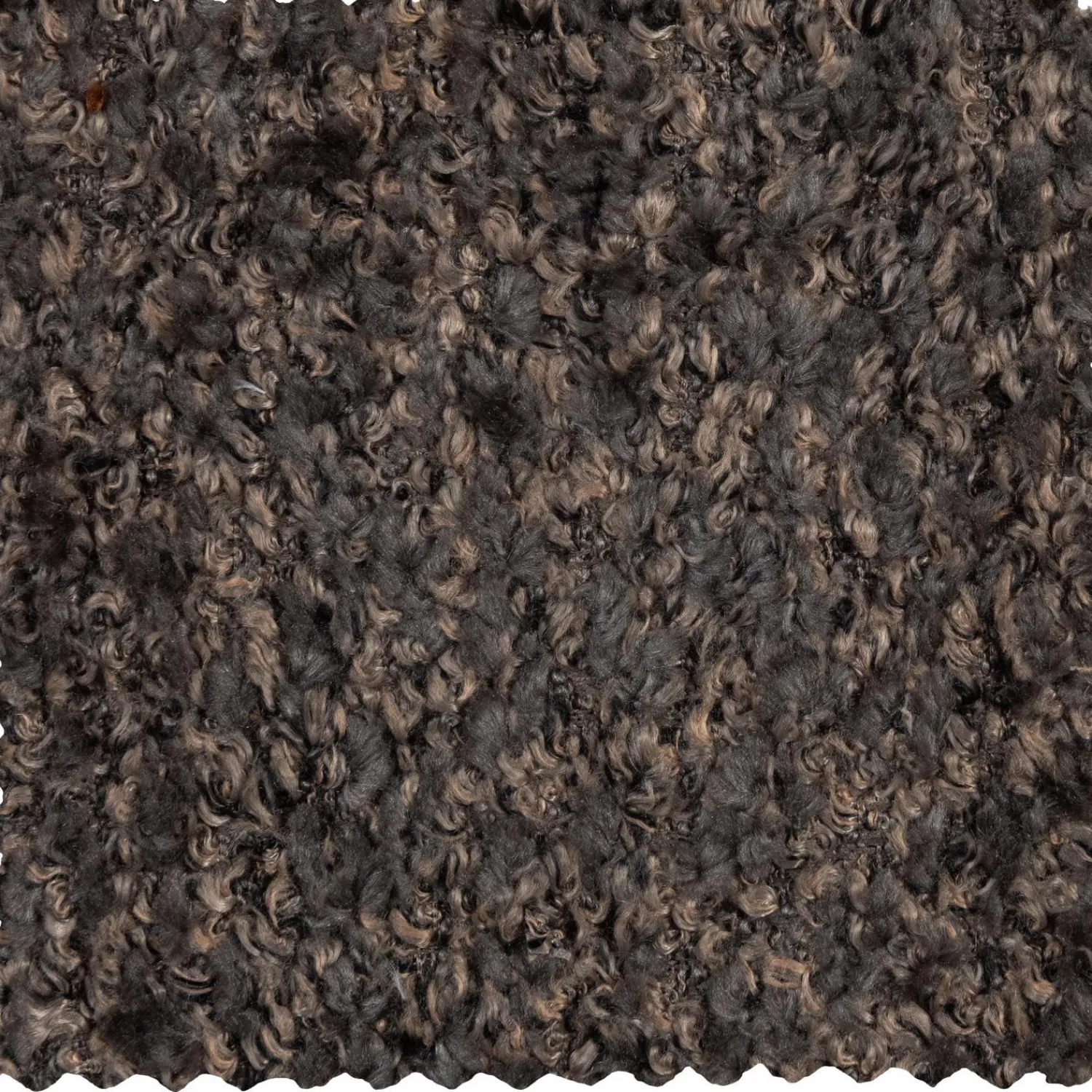 Outlet WOOOD Mojo eetbankje hoek met rugleuning wollig Bruin