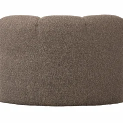 WOOOD Mojo eetbankje hoek met rugleuning bouclé Bruin melange