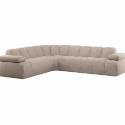 Discount WOOOD Mojo hoekbank links wollig Donkerzand