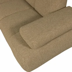 Sale WOOOD Mojo hoekbank rechts bouclé Geel/bruin melange