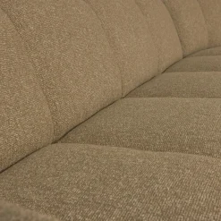 Sale WOOOD Mojo hoekbank rechts bouclé Geel/bruin melange