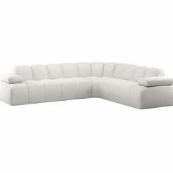 Discount WOOOD Mojo hoekbank rechts wollig Ecru