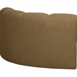 New WOOOD Mojo hoekelement bouclé Geel/bruin melange