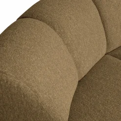 New WOOOD Mojo hoekelement bouclé Geel/bruin melange