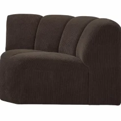 Outlet WOOOD Mojo hoekelement ribstof Bruin