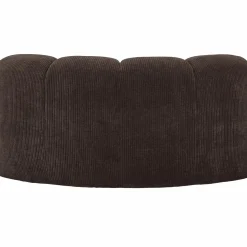 Outlet WOOOD Mojo hoekelement ribstof Bruin