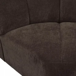 Outlet WOOOD Mojo hoekelement ribstof Bruin