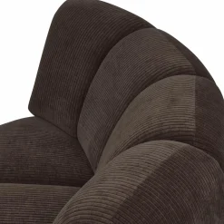 Outlet WOOOD Mojo hoekelement ribstof Bruin