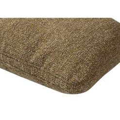 WOOOD Mojo kussen bouclé Geel/bruin melange