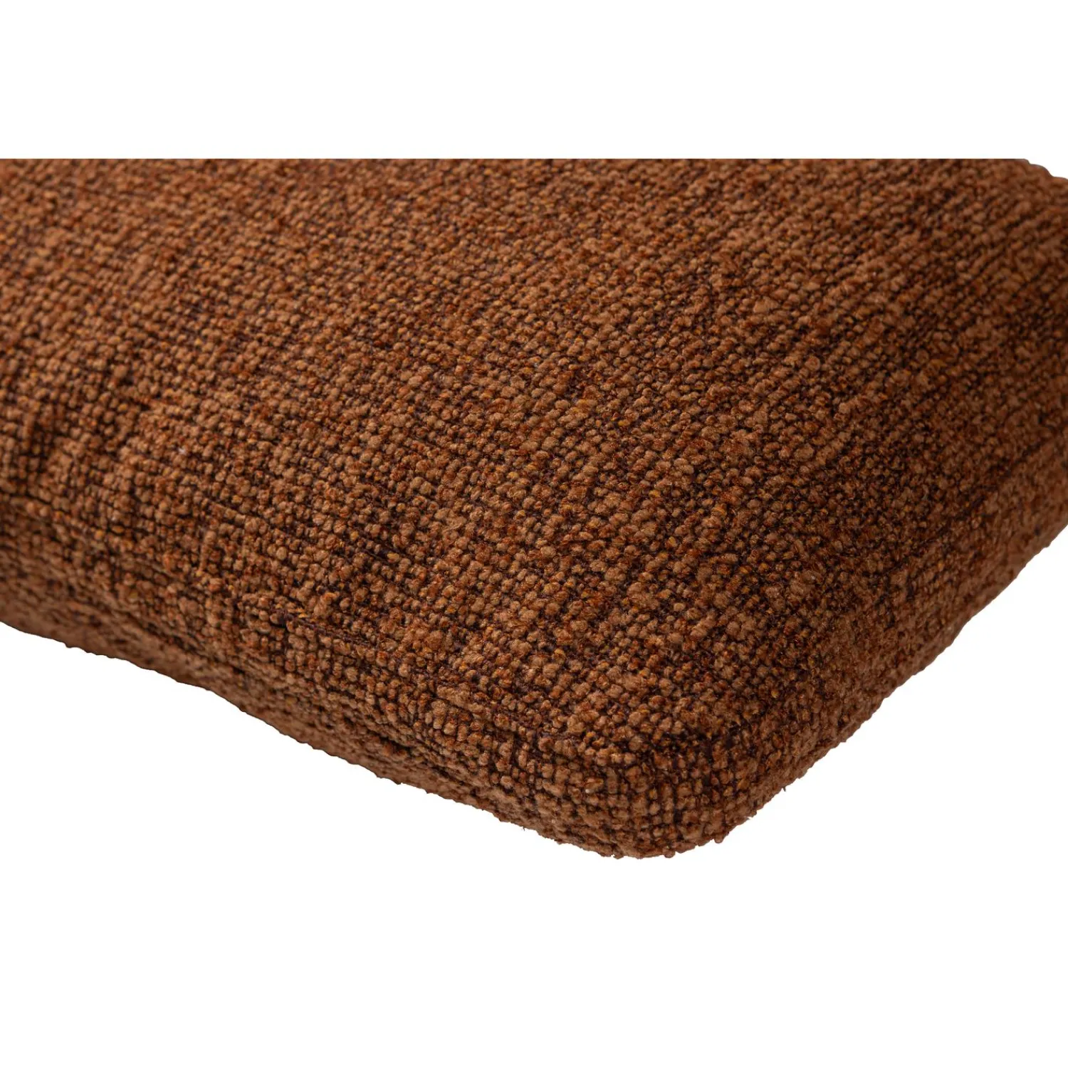 Outlet WOOOD Mojo kussen bouclé Roestbruin melange