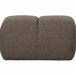 WOOOD Mojo poef 45x84x64 cm bouclé Bruin melange