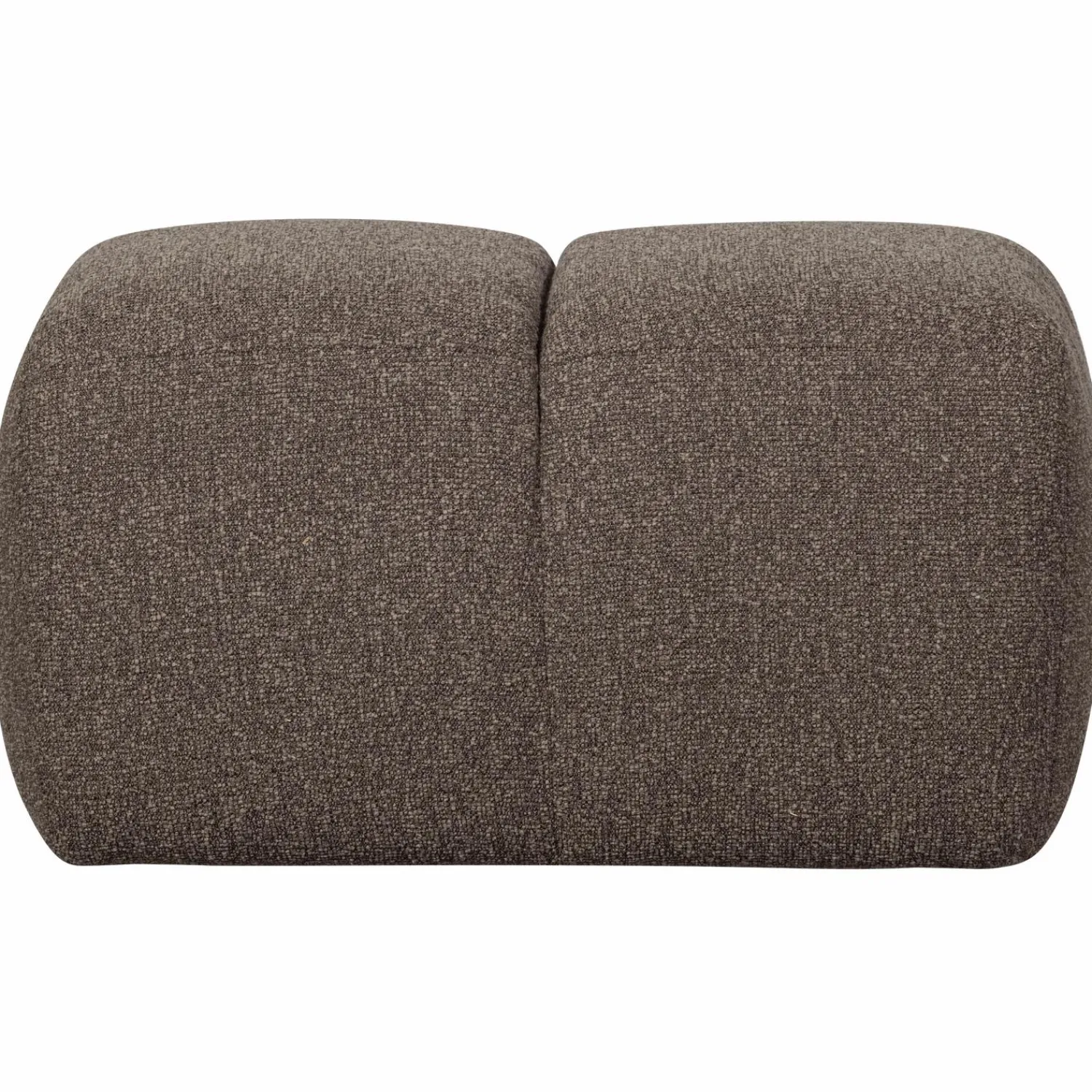 WOOOD Mojo poef 45x84x64 cm bouclé Bruin melange