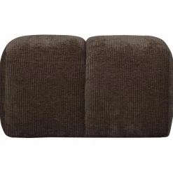 New WOOOD Mojo poef 45x84x64 cm ribstof Bruin