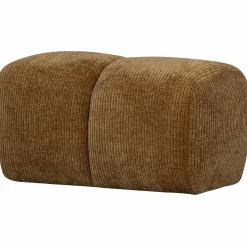 New WOOOD Mojo poef 45x84x64 cm ribstof Honinggeel
